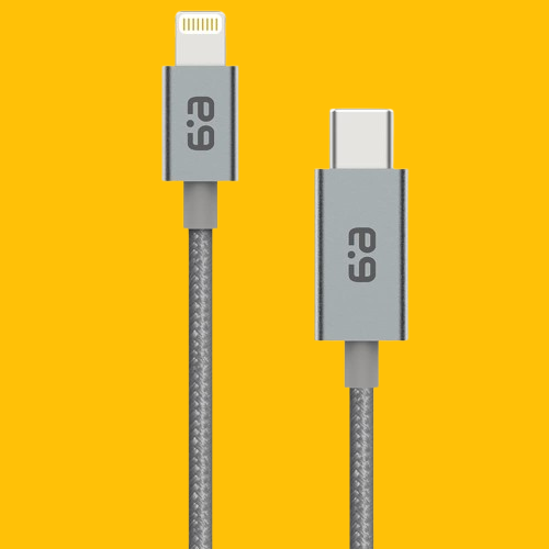 PureGear Braided USB C to Lightning Cable
