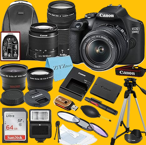 Canon EOS 2000D / Rebel T7 Review – Complete DSLR Kit with Great Image Quality and Value for Beginners
