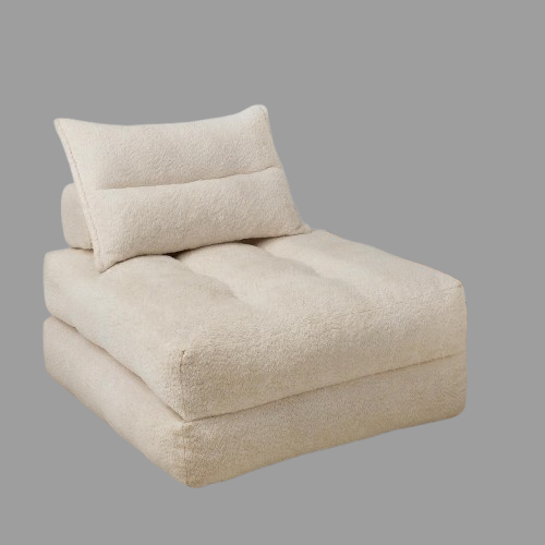 MONVANE Folding Sofa Bed, Fold Out Chair Bed with Pillow