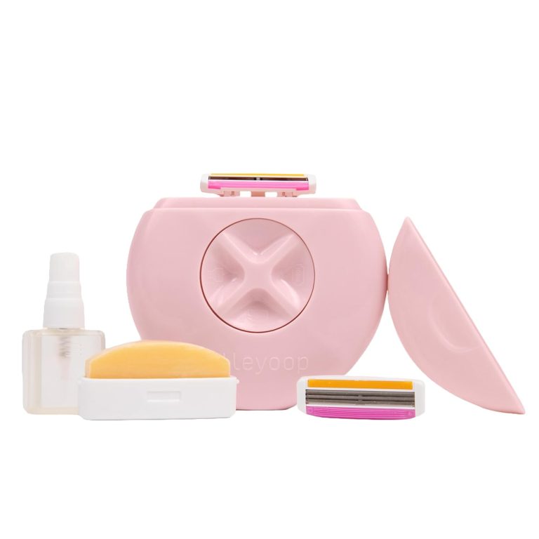 Alleyoop Portable Travel Razors For Women – On-the-Go Mini Triple-Blade Razor & Shaver
