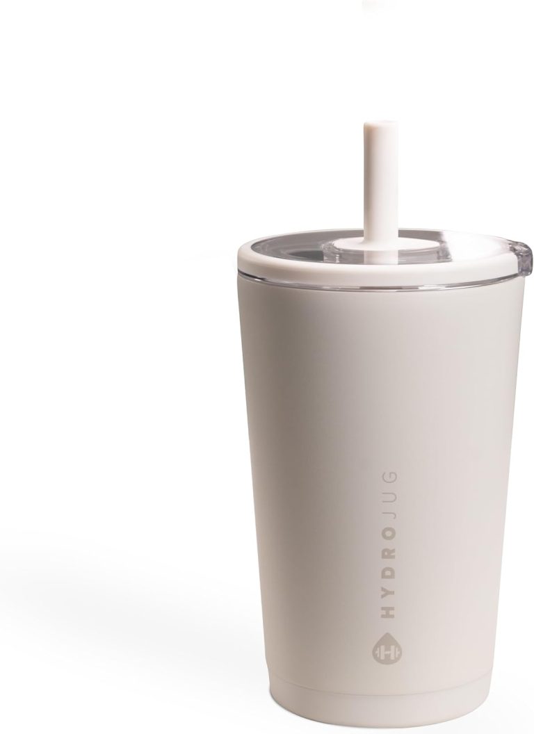 HydroJug Everyday Tumbler 14 oz, Ceramic-Lined Straw Cup