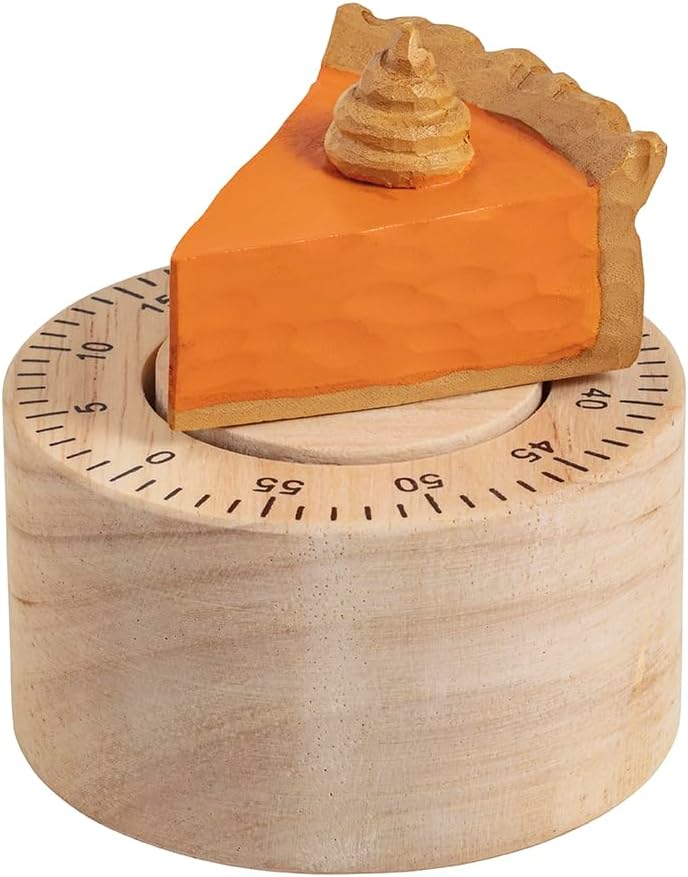 Mud Pie Thanksgiving Pie Slice Kitchen Timer