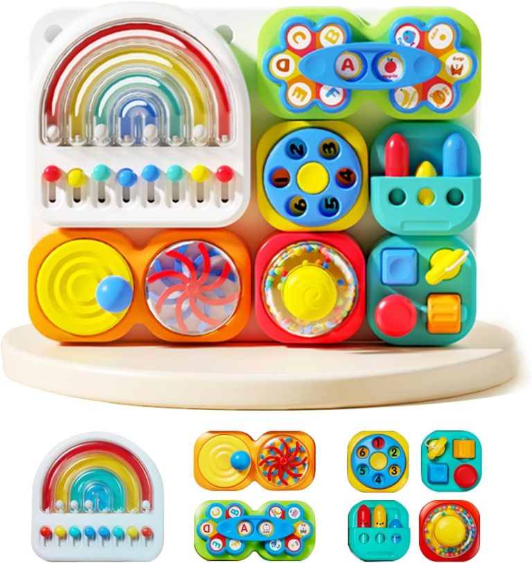 Busy Board 3.0 Detachable & Assemblable Educational Sensory Toy for Toddlers 1-6